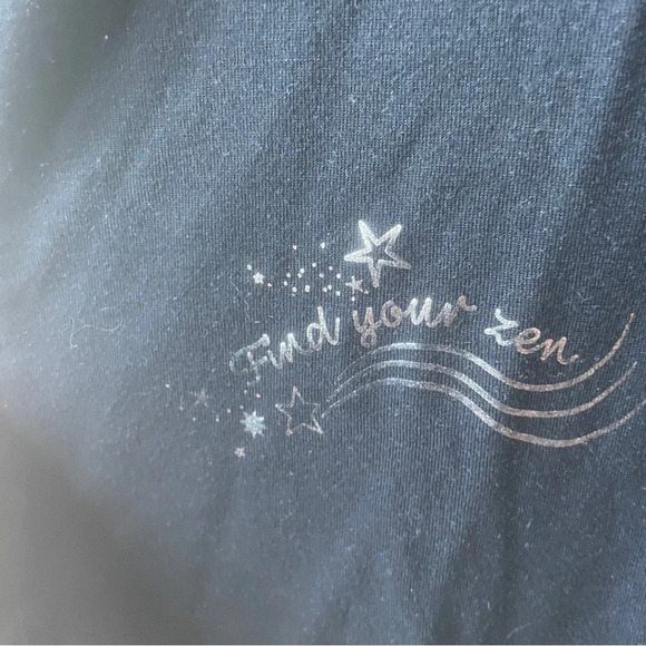 Old Navy Active Black Graphic Inspirational Size Small Muscle Tank Top - Picture 6 of 8